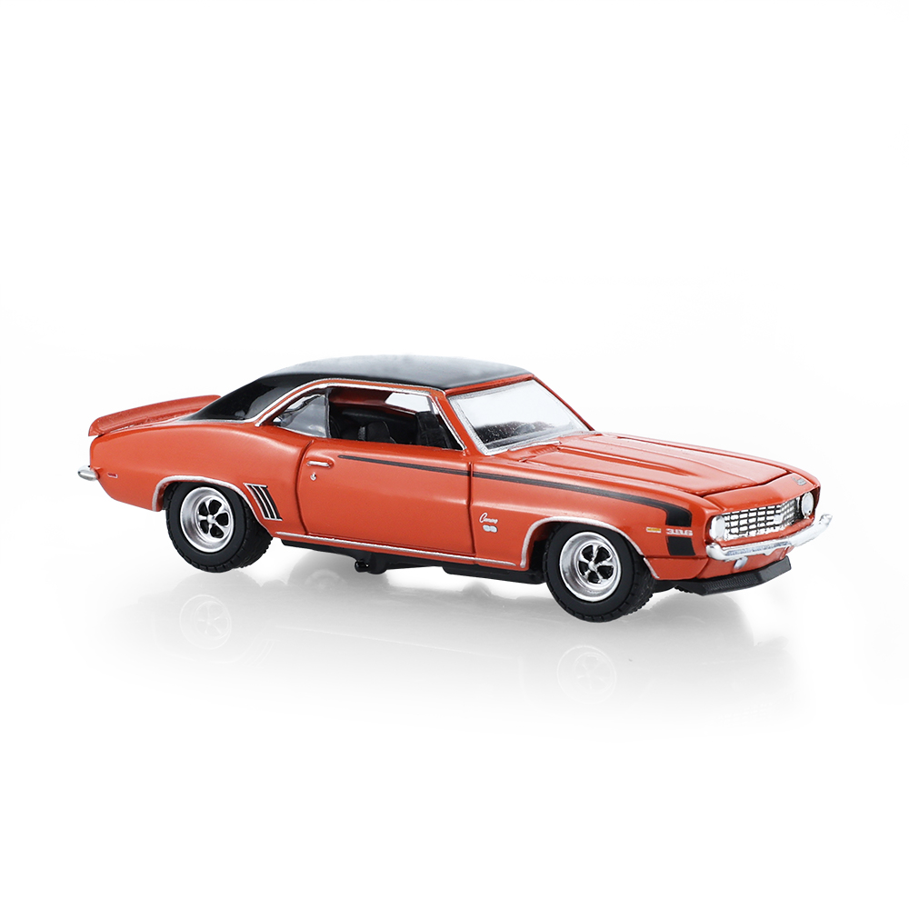 1969 Chevrolet Camaro SS 396 Restomod - Hugger Orange with Custom Wheels
