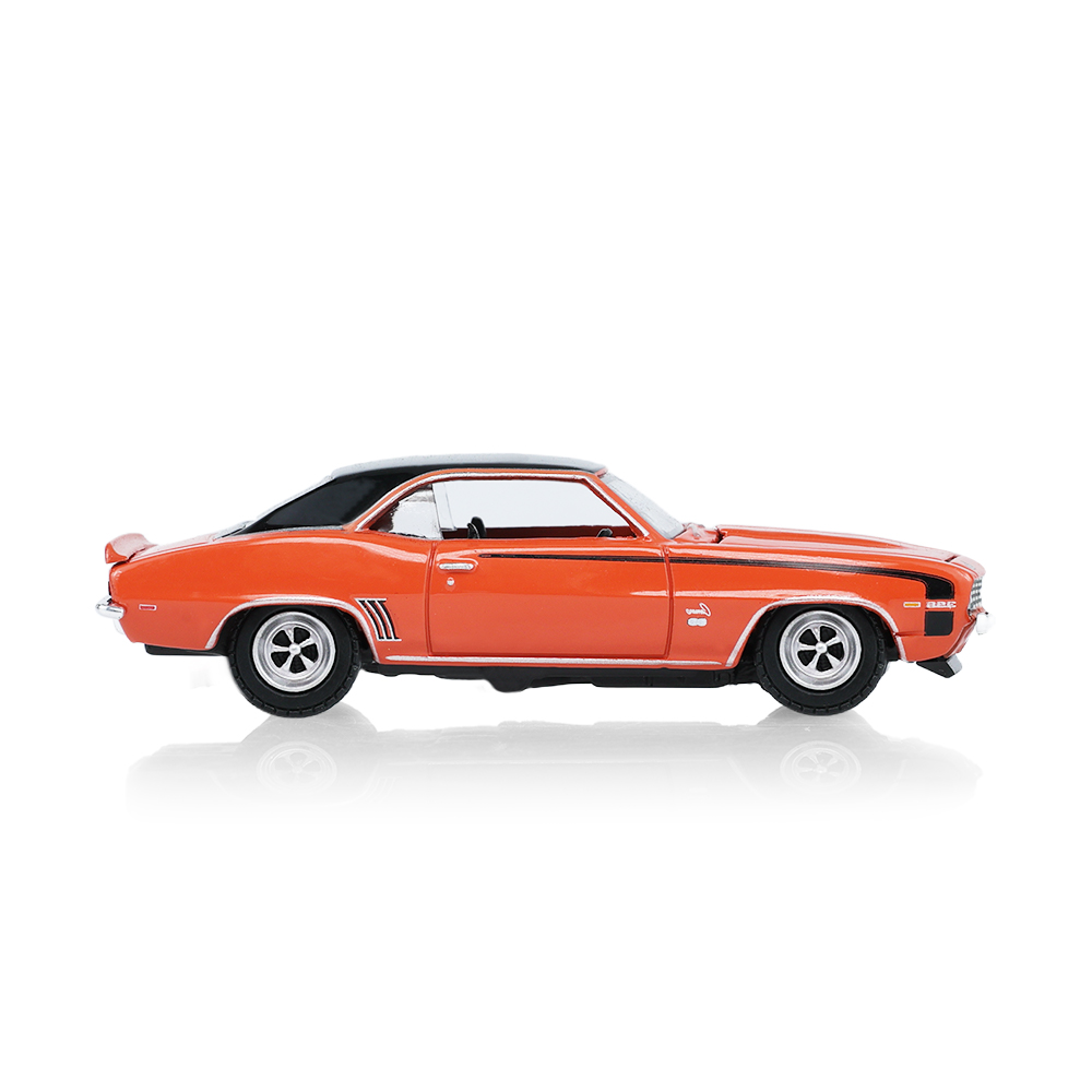 1969 Chevrolet Camaro SS 396 Restomod - Hugger Orange with Custom Wheels